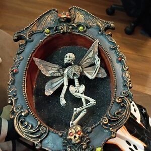 Gothic Skeleton Fairy Wall Decor